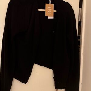 Reformation Black Women's Cardigan